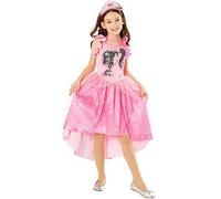 Rubies 701342S Barbie Princess Costume, Girls, Pink, Small 3-4 Years Halloween