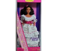 Dolls of the World Puerto Rican Barbie Doll 1996 Mattel 16754