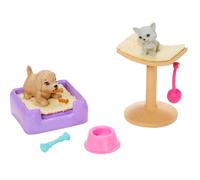 Barbie Puppy & Kitten Accessory Play Set New Kids Childrens Toy