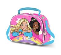 Barbie Rainbow-3D Lunch Bag, Pink, 10 x 26 cm