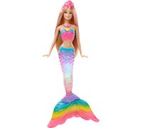 Barbie Rainbow Lights Mermaid Doll Light Up Mermaid Water Activated Light-Up