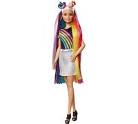 Barbie Rainbow Sparkle Hair Doll FXN96
