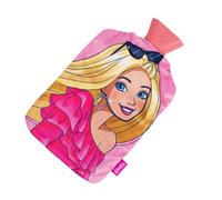 Barbie Reversible 2L Hot Water Bottle And Cover Pink (One Size)