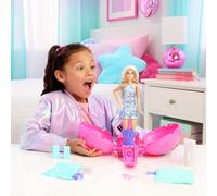 Barbie Roll and Reveal Pop Star Doll and Accessories with Blonde Fashion Doll