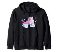 Barbie Roller Skate - Places to Be, Friends to Meet Zip Hoodie