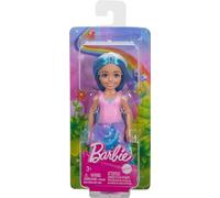 Barbie Royal Chelsea Doll with Blue Hair & White Headband Wearing Removable Skirt & Shoes