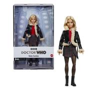 Barbie Ruby Sunday Doll, Dr. Who Collectible Inspired by the Series’ 14th Season with Doll Stand & Certificate of Authenticity, HRM78