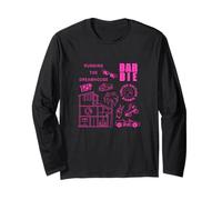 Barbie - Running The Dreamhouse Dark Pink Limited Edition Long Sleeve T-Shirt