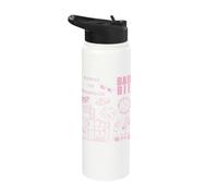 Barbie - Running The Dreamhouse Light Pink Limited Edition Stainless Steel Insulated Water Bottle