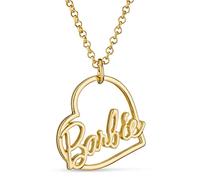 Barbie Script Heart Necklace