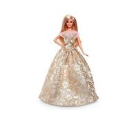 Barbie Seasonal Celebrations - Barbie 2025 Gold Holiday Doll-Blonde One Colour