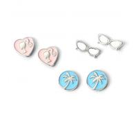 Barbie Set Of Three Classic Stud Earring BMES0011 - Polished Quality |