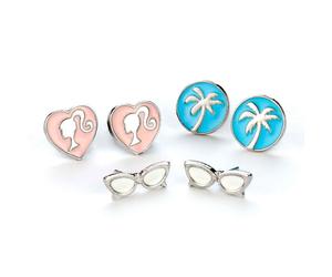 Barbie Set Of Three Classic Stud Earrings