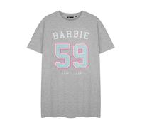 Barbie Short Sleeve Nightdress | Grey Marl | Official Merch Grey