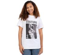 Barbie Short Sleeved T-Shirt (Adult White) White XXL