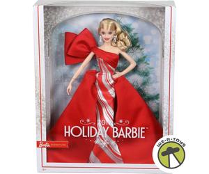 Barbie Signature 2019 Holiday Barbie Doll Blonde Mattel FXF01