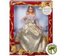 Barbie Signature 2025 Holiday Barbie Fashion Doll Blonde Mattel JBH95