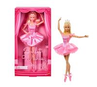Barbie Signature Ballet Wishes Doll, Collectible Fashion Doll in Satiny, Pink Tutu with Blonde Hair and Giftable Packaging, JBJ10