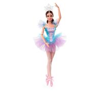Barbie Signature Ballet Wishes Doll (Brunette, 12 in), Posable, Wearing Balleri