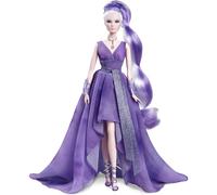 Barbie Signature Crystal Fantasy Collection Amethyst Doll & 13in Dress