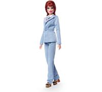 Barbie Signature David Bowie Doll (11.5-in Red Hair) Posable Wearing Blue Suit with Doll Stand and Certificate of Authenticity Gift for Collectors