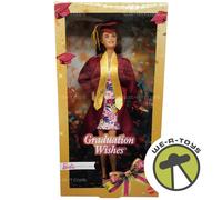 Barbie Signature Graduation Wishes Fashion Doll | With Burgundy Robe & Tassel Cap, Collectible Toy in Giftable Packaging, JJX81