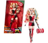 Barbie Signature Harley Quinn Collector Doll with Posable Body, Iconic Outfit, and Mallet Accessory, DC Batman 85th Anniversary Collectible, HRM84