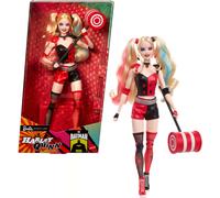 Barbie Signature Harley Quinn Collector Doll with Posable Body Iconic Outfit and Mallet Accessory DC Batman 85th Anniversary Collectible