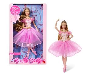 Barbie Signature in the Nutcracker 25th Anniversary Doll | Wearing a Shimmering Ballerina Tutu Inspired by Original Design, Ruffle-Trimmed Bodice, Pink Slippers & Golden Tiara, JJY15