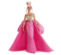 Barbie Signature Mueca de Coleccin Vestido Rosa con Joyas Pink Collection
