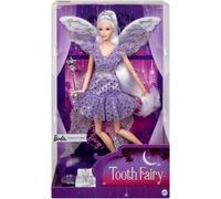 Barbie Signature Tooth Fairy Doll, Collectible Doll with Fairy Wings, Wand