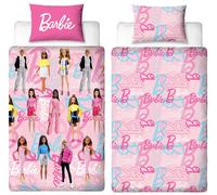 Barbie Pink Kids Bedding Set - Single