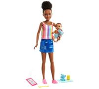Barbie Skipper Babysitter Doll And Baby Doll Playset With Accessories