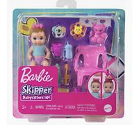 Barbie Skipper Babysitters Inc Baby Doll High Chair Colour Change Accessory Set