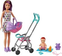Barbie Skipper Babysitters Inc. Playset with Skipper Babysitter Doll (Brunette),