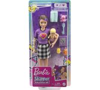 Barbie - Skipper-Babysitter INC.(Brown Hair Doll with Baby Doll) LIMITED STOCK