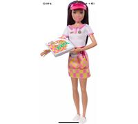Barbie Skipper First Jobs, Pizzeria Waitress Doll with Pizza & Takeout Box