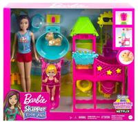 Barbie Skipper First Jobs Water Park Fashion Doll Playset, Doll, Accessories
