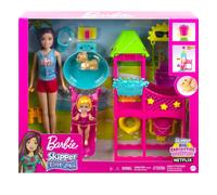Barbie Skipper First Jobs Waterpark Fashion Doll Playset with Real Water Feature