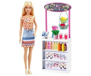 Barbie Smoothie Bar Playset with Barbie Doll Figure Official Mattel