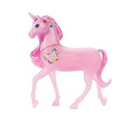 Barbie Sparkle Lights Toy Unicorn with 20 Interactive Combos of Lights, Sounds & Music, Press Buttons & Pet Head to Play, JCP78