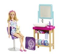 Barbie Sparkle Mask Day Spa play set