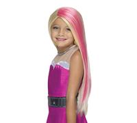 Barbie Sparkle Wig Girls Blonde Barbie Official Wig Fancy Dress Accessory