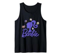 Barbie - Spring Has Sprung Silhouette and Logo Tank Top