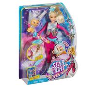 Barbie Star Light Adventure Galaxy Doll & Flying Cat (Mattel DLT22)
