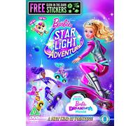 Barbie Star Light Adventure (Includes Glow in the Dark Stickers) [DVD] [2016]