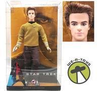 Barbie Star Trek Ken as Captain Kirk Doll 2008 Mattel #N5502