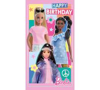 Barbie Sticker Birthday Card