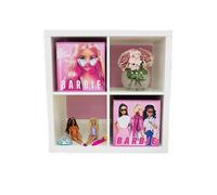 Barbie Storage Box Pack of 2 Barbie Multicolor