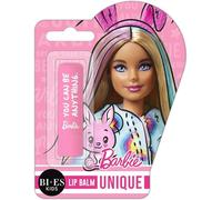 Barbie Strawberry Flavour Lip Balm - Moisturizing & Hydrating Formula | Perfect for Kids & Adults, 4g